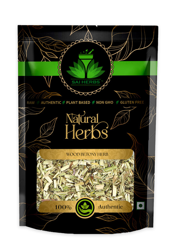 SAI HERBS Wood Betony Herb Packet of 100 GM