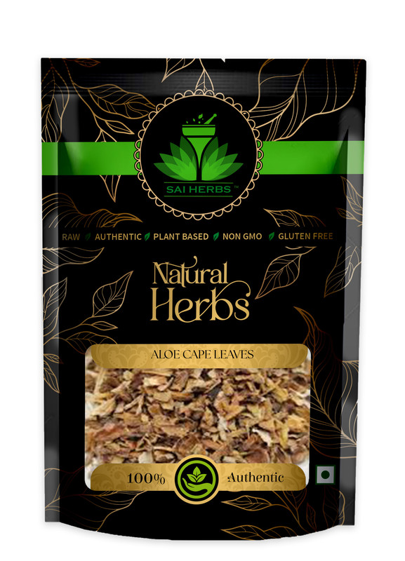 SAI HERBS Aloe Cape Leaves Packet of 1000 GM