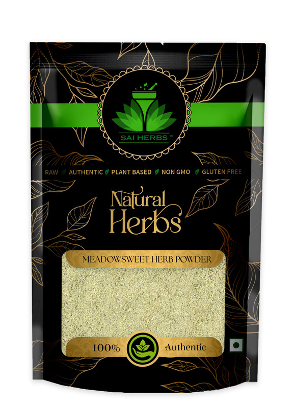 SAI HERBS Meadowsweet Herb Powder Packet of 100 GM