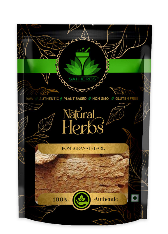 SAI HERBS Pomegranate Bark Packet of 1000 GM