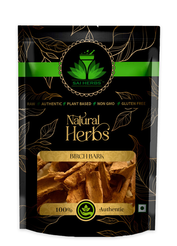 SAI HERBS Birch Bark Packet of 100 GM