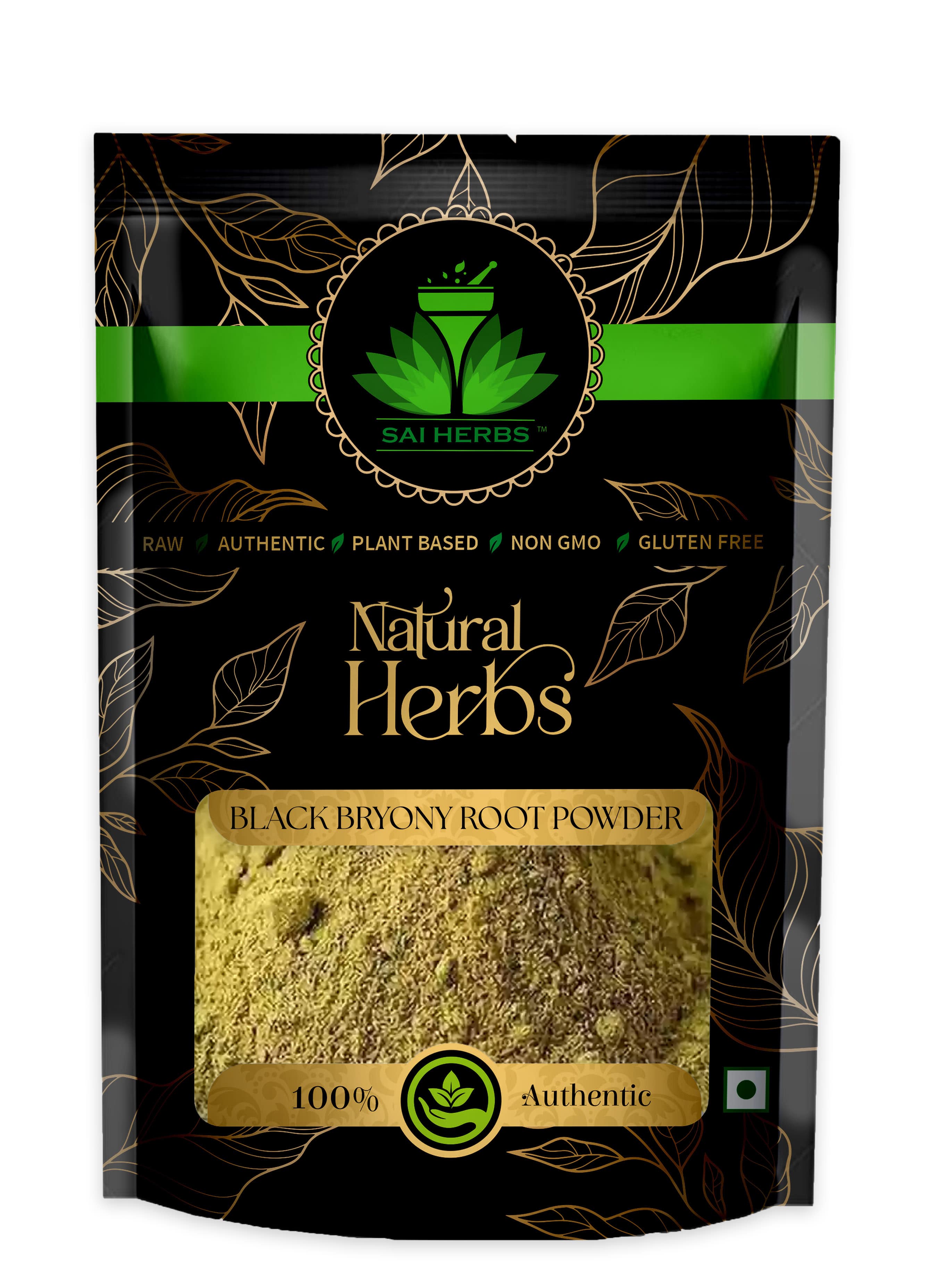 SAI HERBS Black Bryony Root Powder Packet of 100 GM