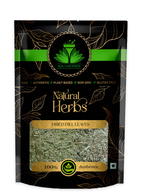 SAI HERBS Dried Dill Leaves Packet of 100 GM