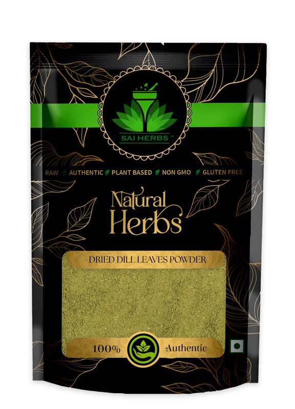 SAI HERBS Dried Dill Leaves Powder Packet of 100 GM