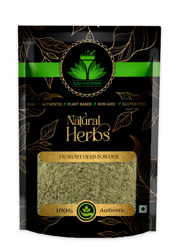 SAI HERBS Figwort Herb Powder Packet of 100 GM