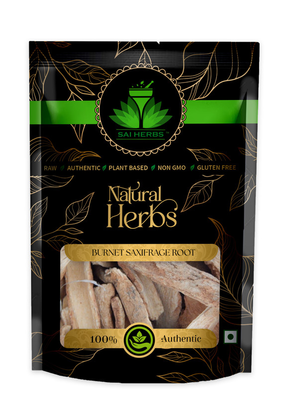 SAI HERBS Burnet Saxifrage Root Packet of 100 GM