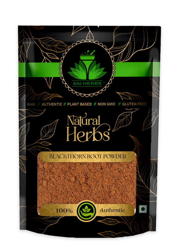 SAI HERBS Blackthorn Root Powder Packet of 100 GM