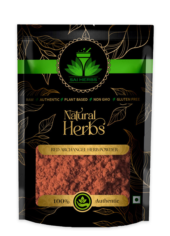 SAI HERBS Red Archangel Herb Powder Packet of 100 GM