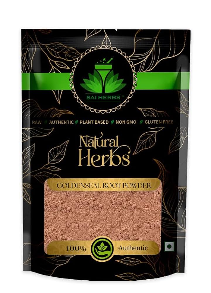 SAI HERBS Golden Rod Herb Powder Packet of 100 GM