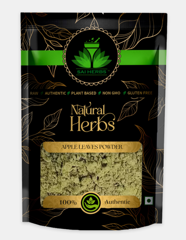 SAI HERBS Apple Leaves Powder Packet of 100 GM