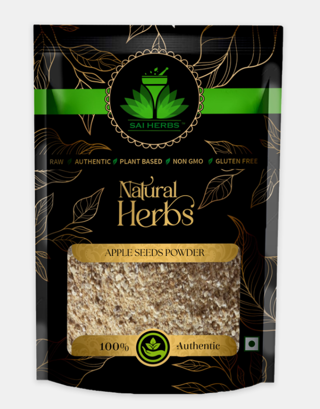 SAI HERBS Apple Seeds Powder Packet of 100 GM