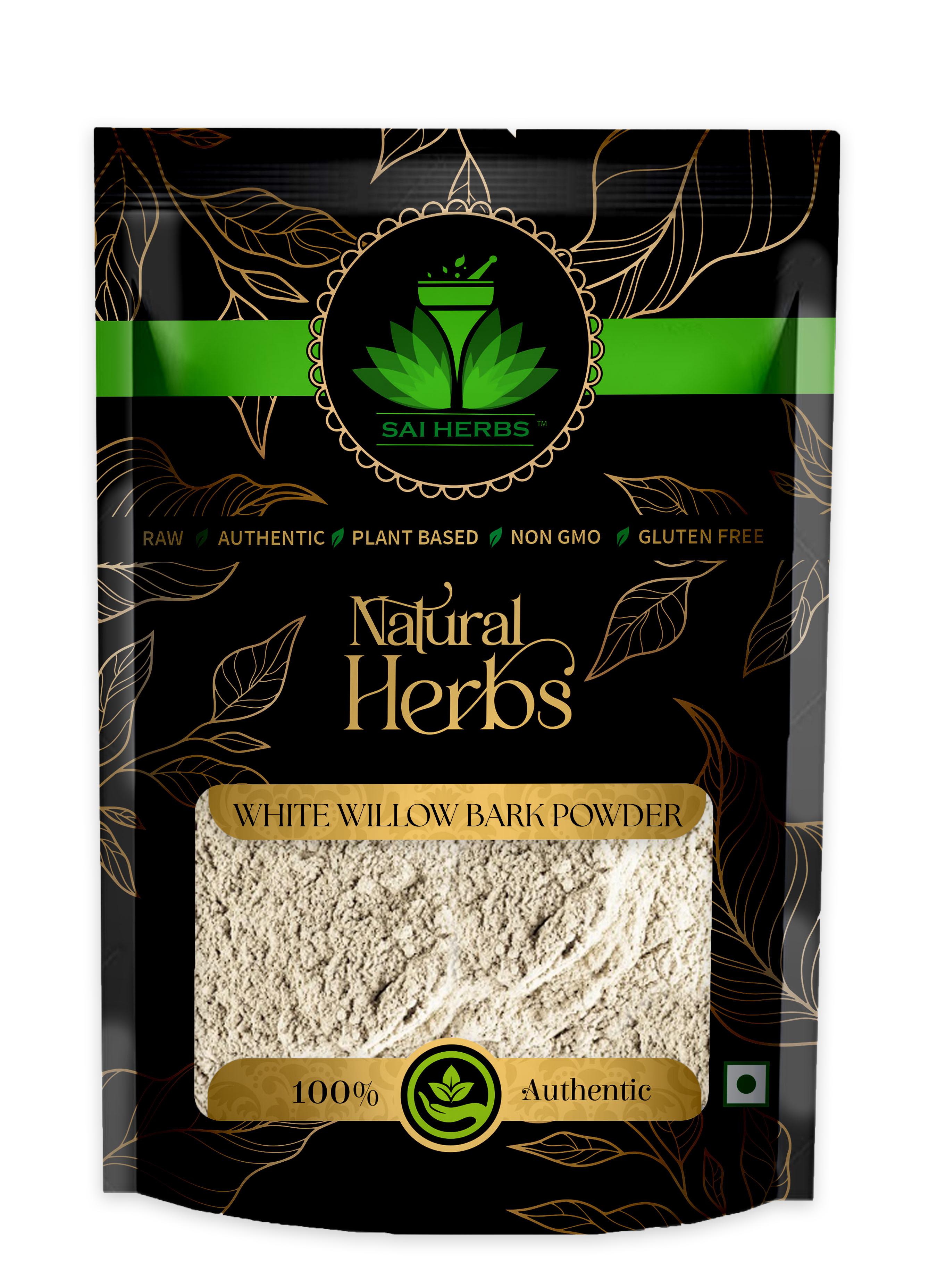 SAI HERBS White Willow Bark Powder Packet of 1000 GM