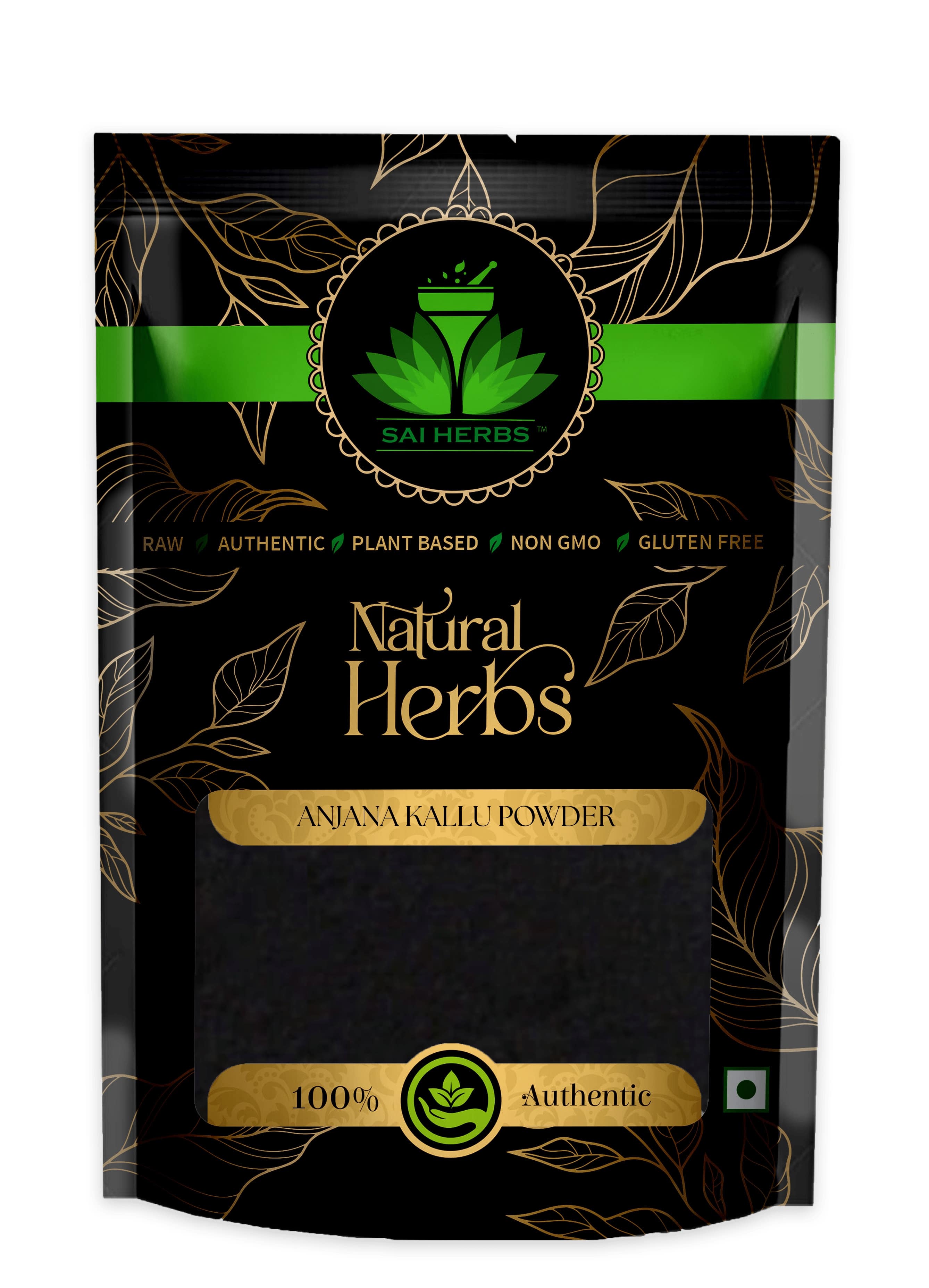 SAI HERBS Anjana Kallu Powder Packet of 250 GM