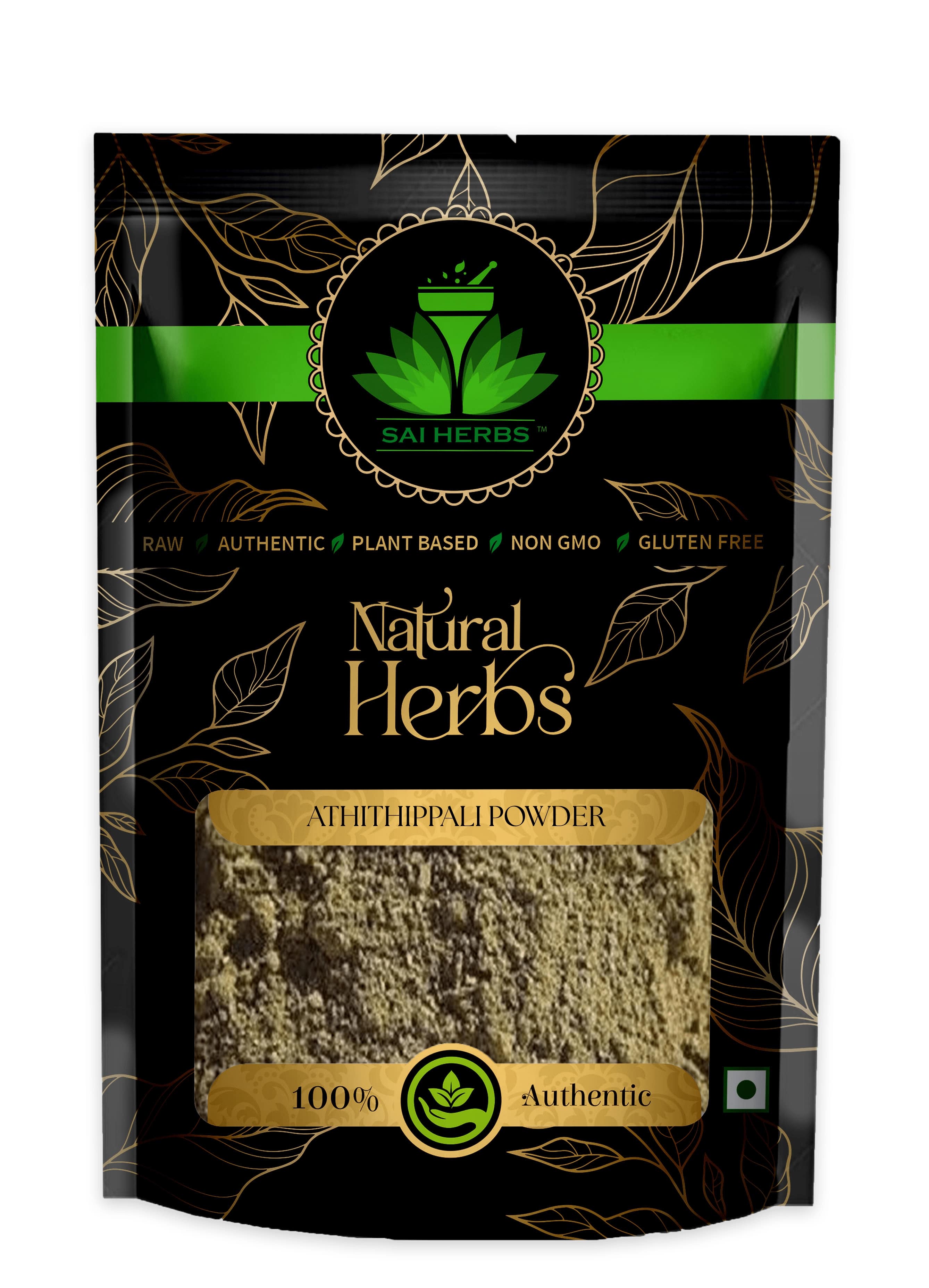 SAI HERBS Athithippali Powder Packet of 100 GM