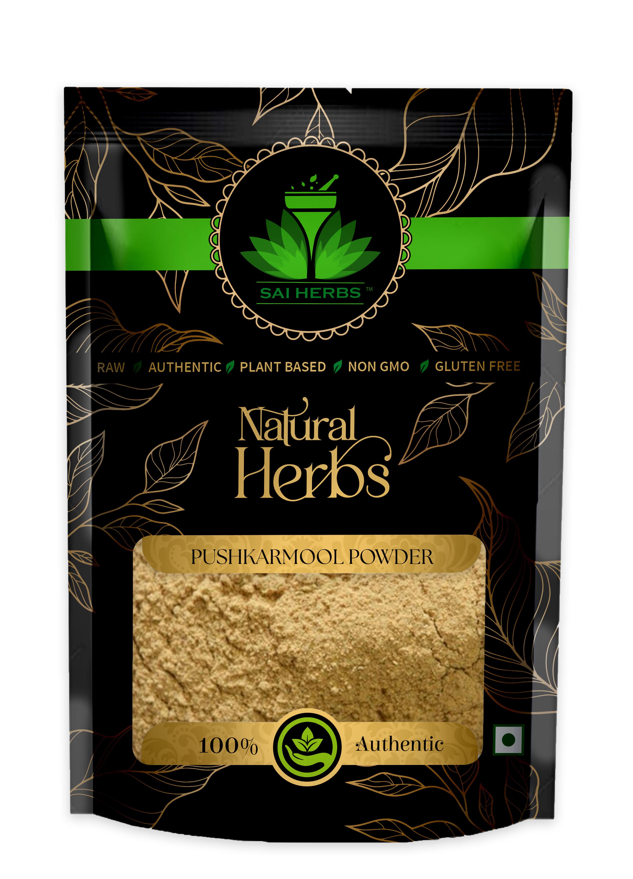 SAI HERBS Pushkaramoolam Powder Packet of 100 GM