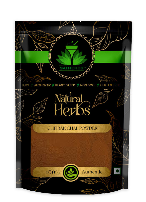 SAI HERBS Chitrak Chal Powder Packet of 100 GM