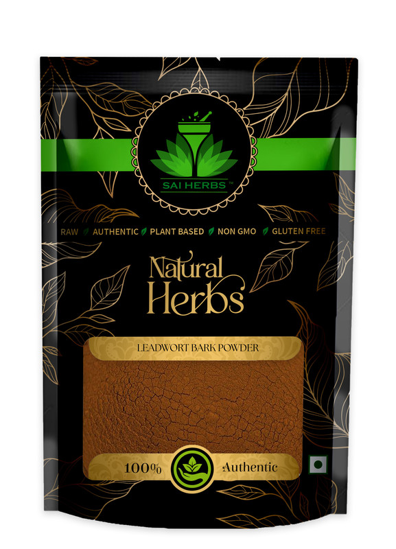 SAI HERBS Leadwort Bark Powder Packet of 100 GM