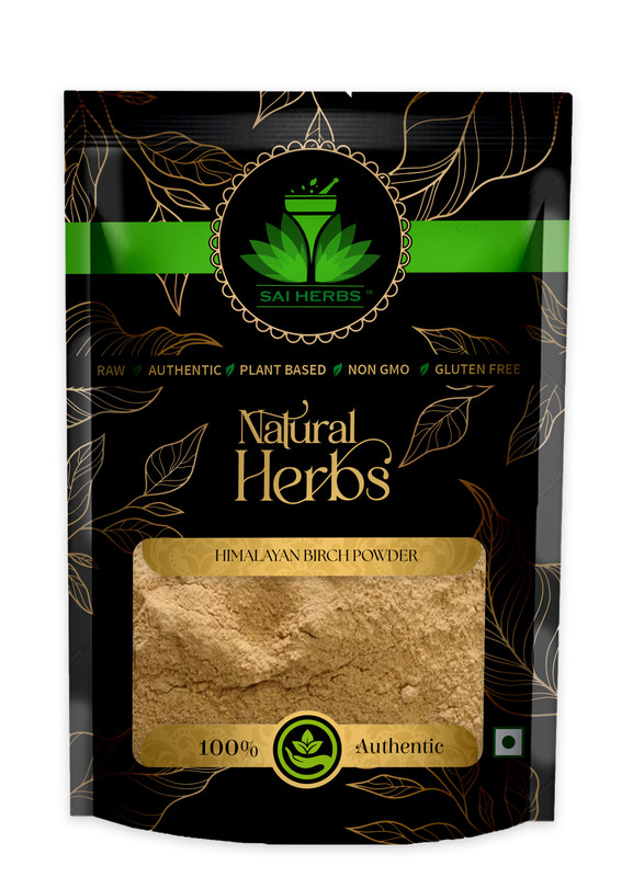 SAI HERBS Himalayan Birch Powder Packet of 100 GM