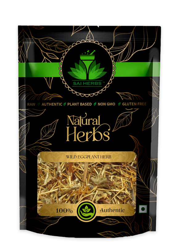 SAI HERBS Wild Eggplant Herb Packet of 100 GM