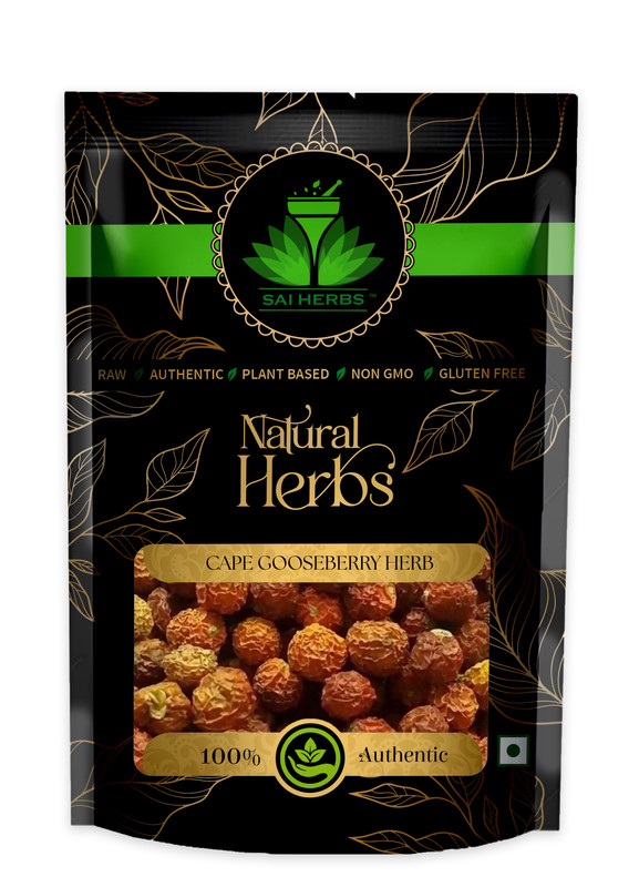 SAI HERBS Cape Gooseberry Herb Packet of 100 GM
