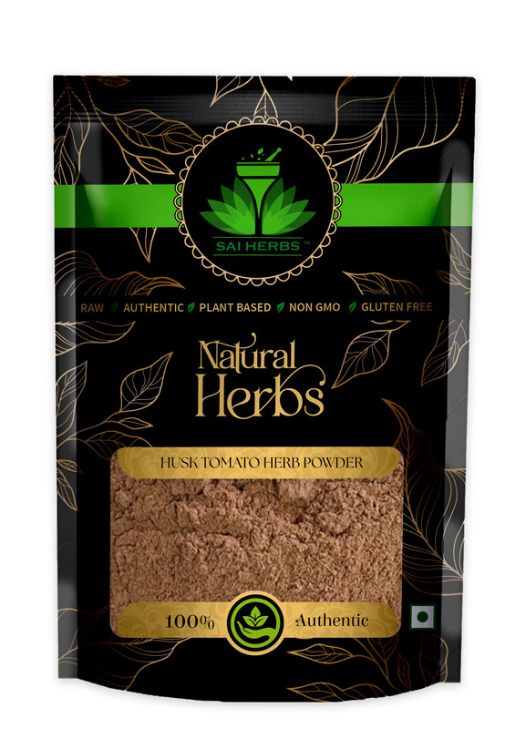SAI HERBS Husk Tomato Herb Powder Packet of 100 GM