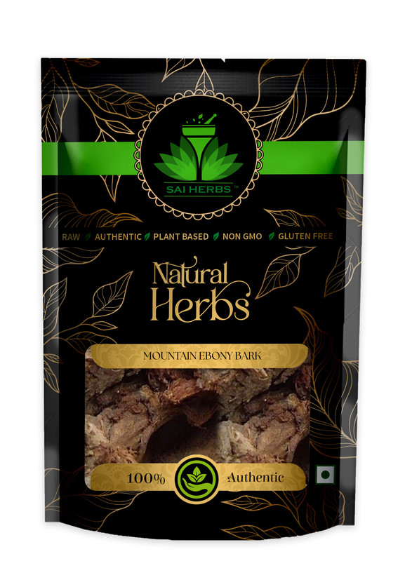 SAI HERBS Mountain Ebony Bark Packet of 100 GM