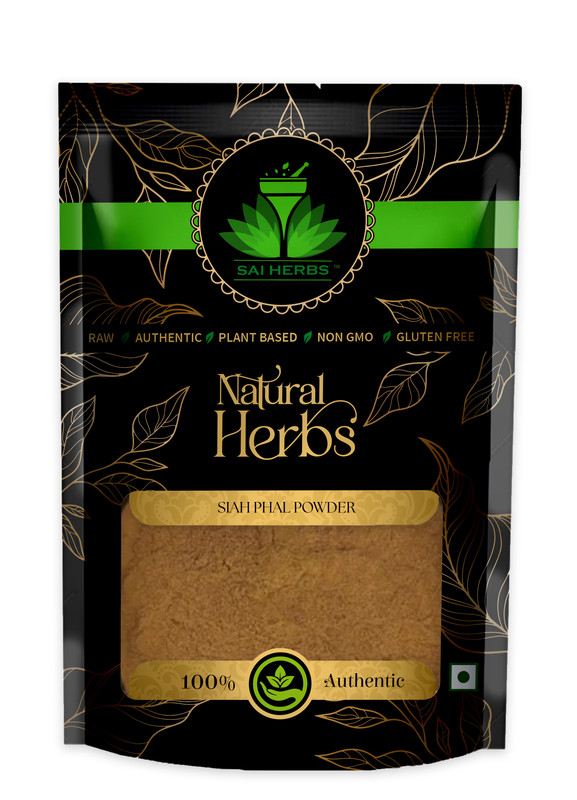 SAI HERBS Siah Phal Powder Packet of 100 GM
