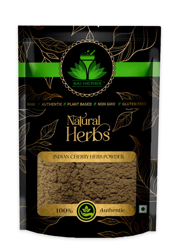 SAI HERBS Indian Cherry Herb Powder Packet of 100 GM