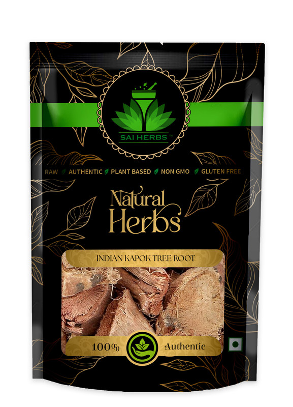 SAI HERBS Indian Kapok Tree Root Packet of 100 GM