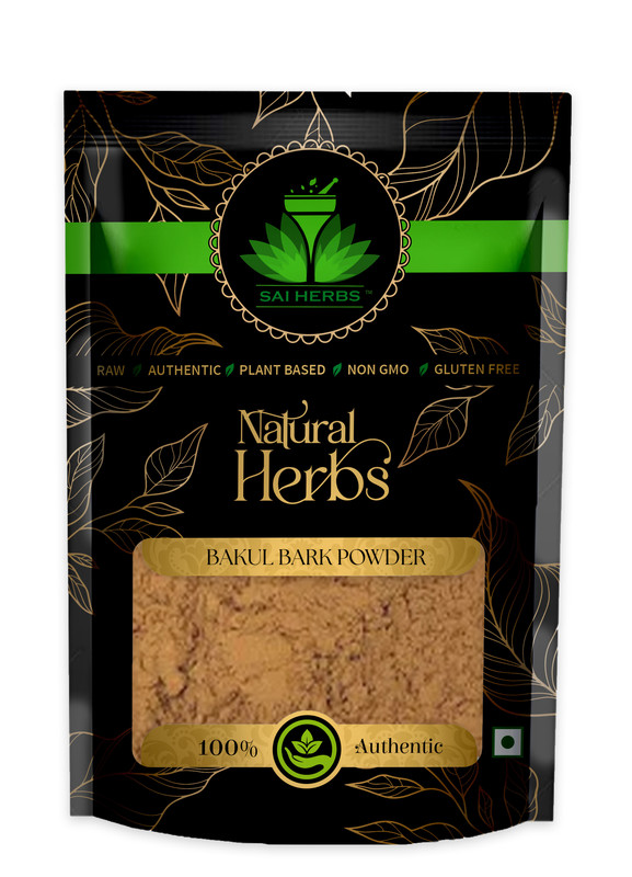 SAI HERBS Bakul Bark Powder Packet of 100 GM