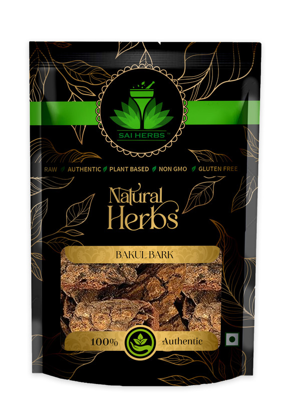 SAI HERBS Bakul Bark Packet of 100 GM