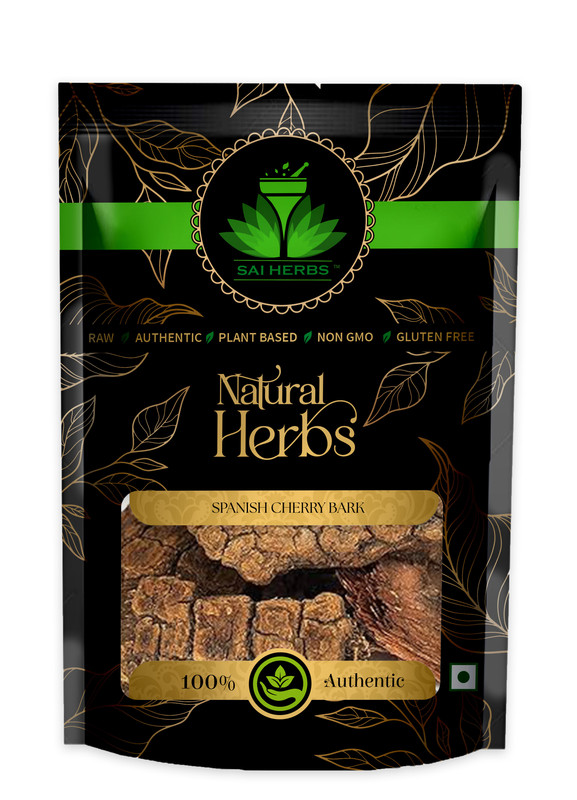 SAI HERBS Spanish Cherry Bark Packet of 100 GM