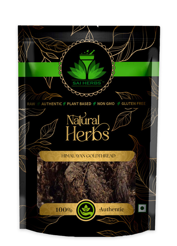 SAI HERBS Himalayan Goldthread Packet of 1000 GM