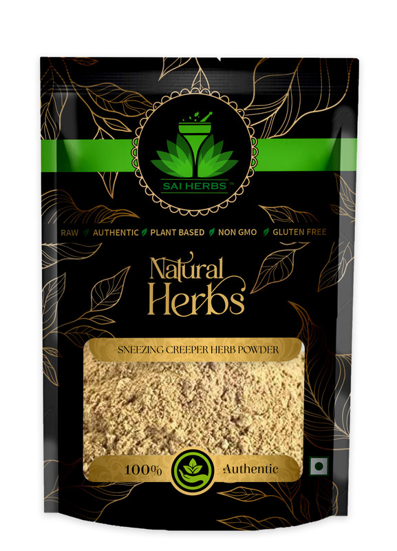 SAI HERBS Sneezing Creeper Herb Powder Packet of 250 GM