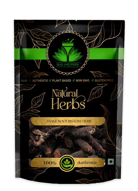 SAI HERBS Snake Root Bistort Herb Packet of 100 GM
