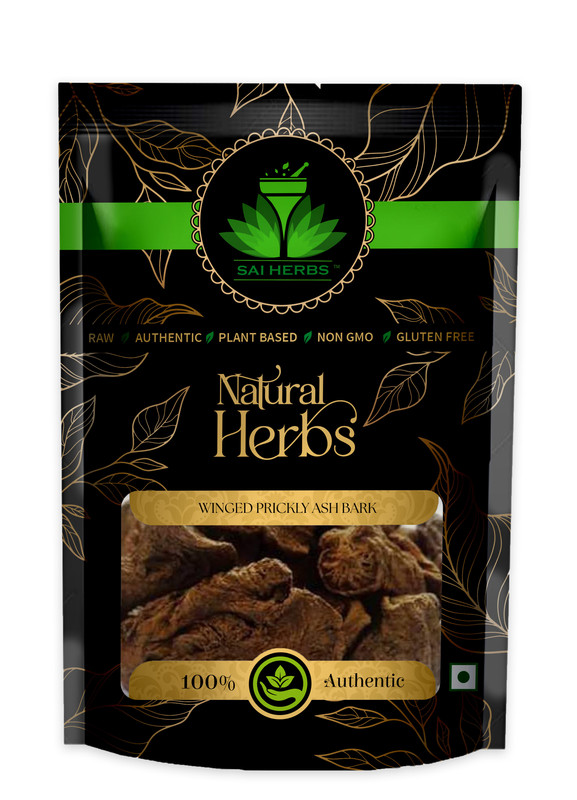 SAI HERBS Winged Prickly Ash Bark Packet of 500 GM