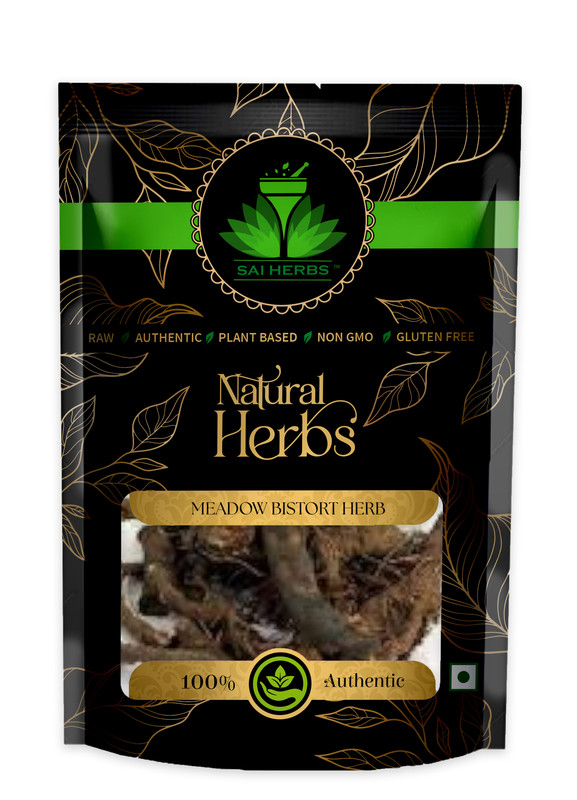 SAI HERBS Meadow Bistort Herb Packet of 100 GM