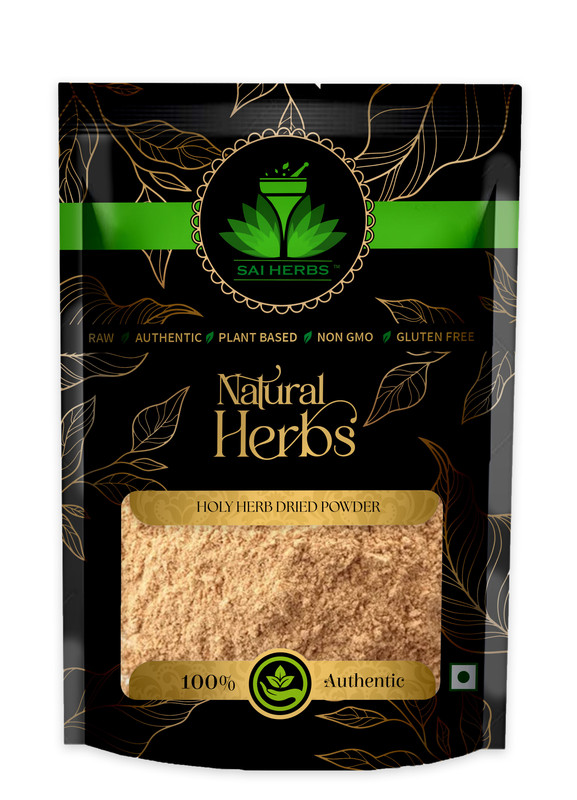 SAI HERBS Holy Herb Dried Powder Packet of 100 GM
