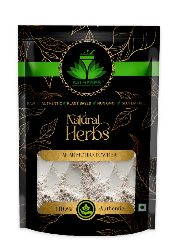 SAI HERBS Jahar Mohra Powder Packet of 100 GM