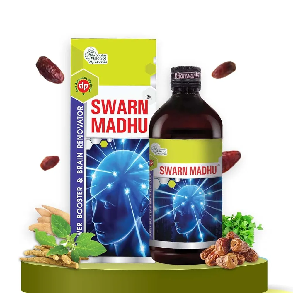 Dhanwantri Pharmaceutical Swarn Madhu Bottle of 180 ML