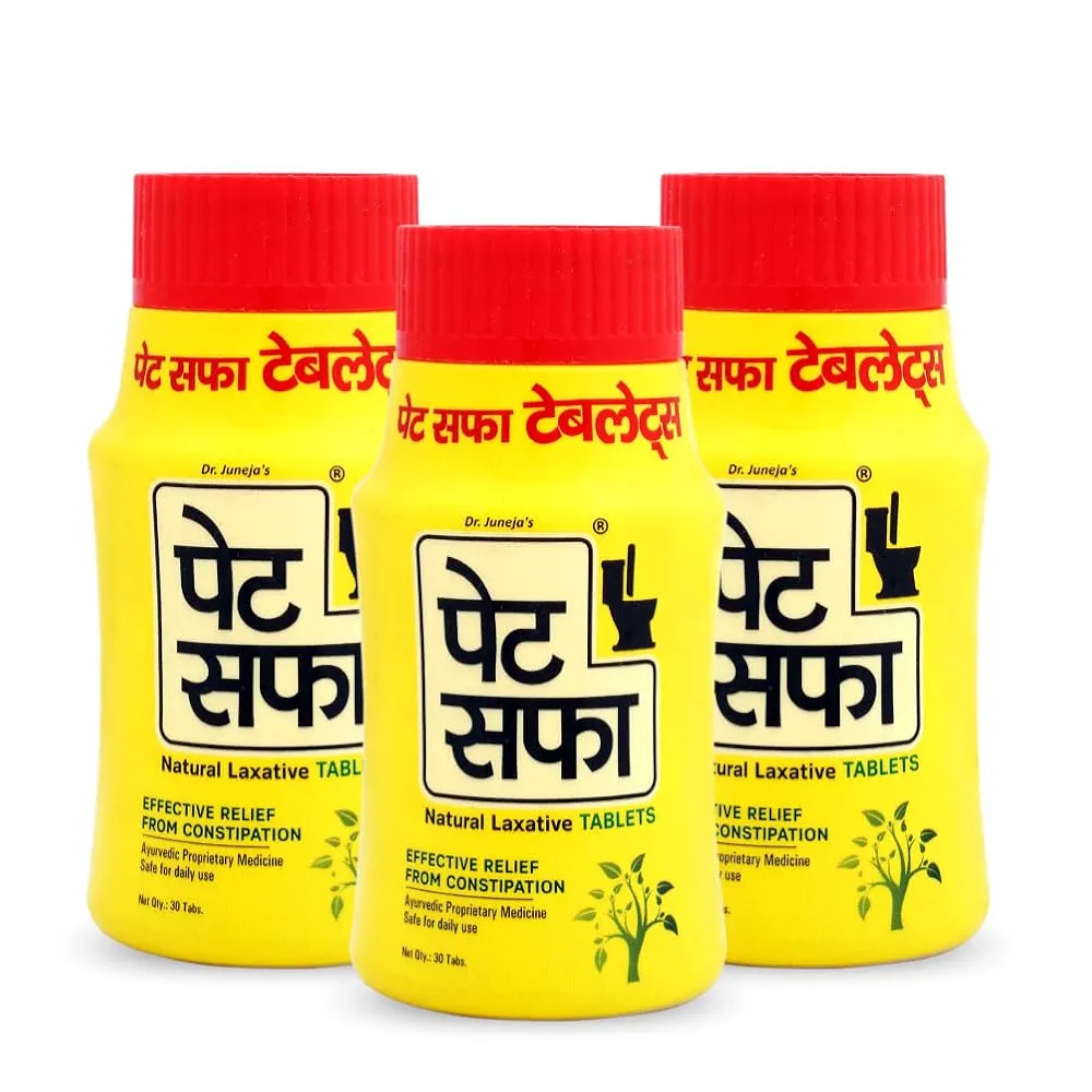 Divisa Herbal Combo of Pet Saffa Granules 120gm and Pet Saffa Tablet Bottle of 2 QTY