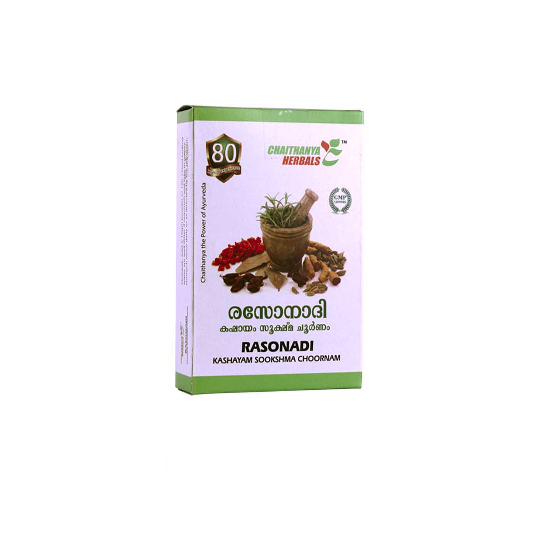 CHAITHYANYA HERBAL Rasonadi kashaya Sookshma Choornam Packet of 1000 GM