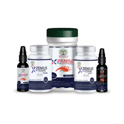 Zenius X Stame  30 ml gel 30 ml oil 60 capsule 60 capsule and 100gm powder Kits of 1 QTY