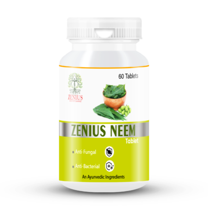 Zenius Neem Tablets Bottle of 60 QTY
