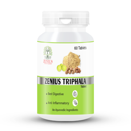 Zenius Triphala Tablets Bottle of 60 QTY