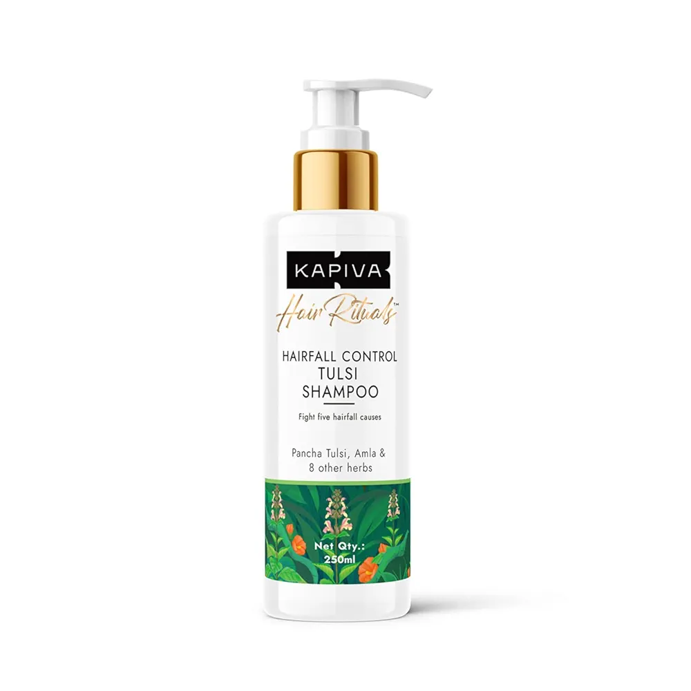 KAPIVA HAIR RITUALS TULSI ANTIHAIRFALL SHAMPOO Bottle of 250 ML