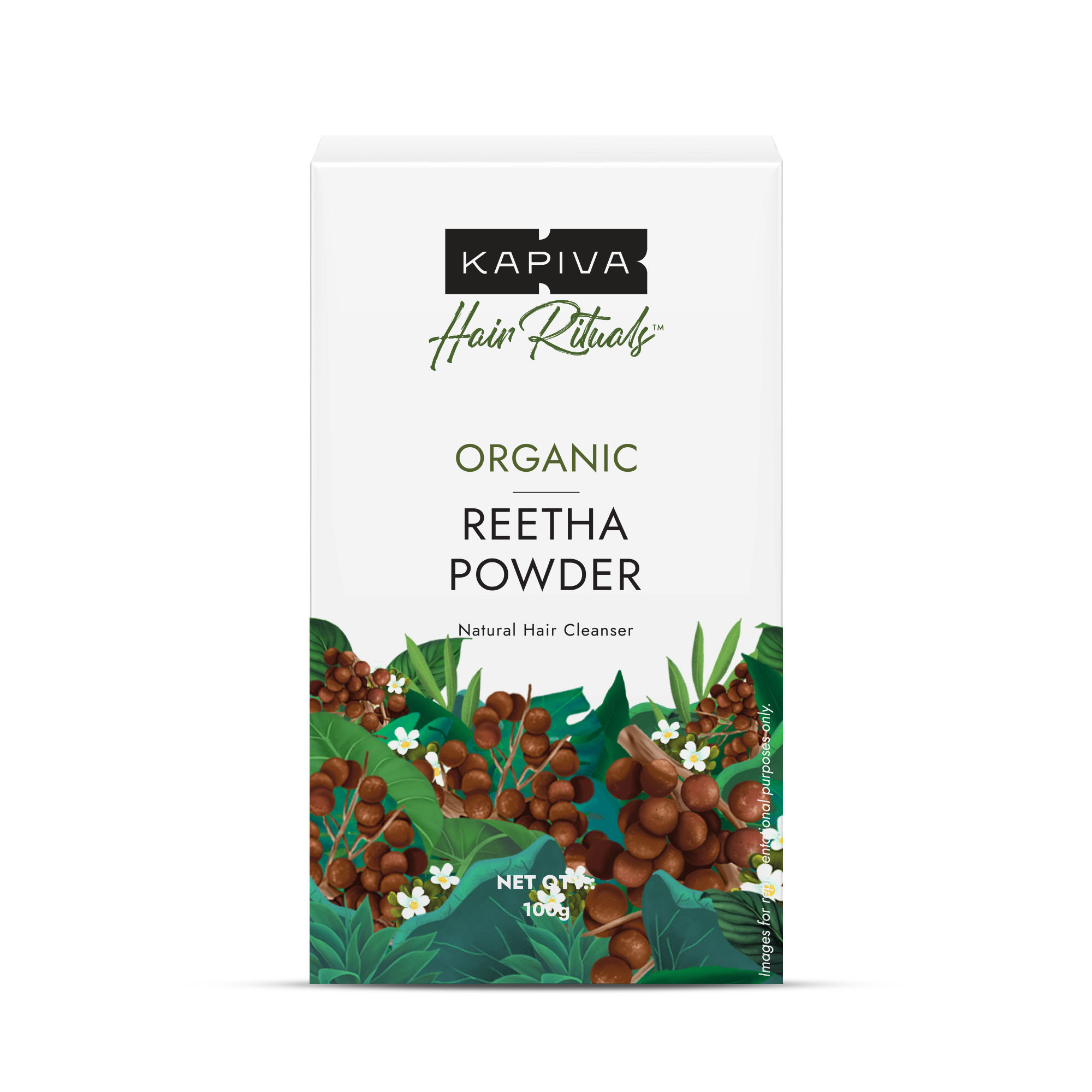 Kapiva Organic Reetha Powder Sachet of 100 GM