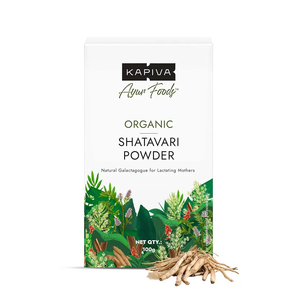 Kapiva Organic Shatavari Powder Sachet of 100 GM