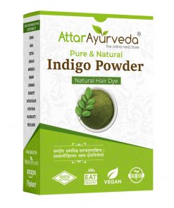 Attar Ayurveda Indigo Powder for black hair packet of 200 GM