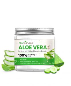 Attar Ayurveda Natural Aloe vera gel Jar of 200 ML